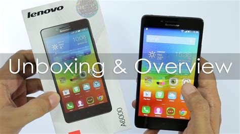 Overview for Lenovo A6000 Smartphone .